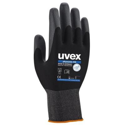  uvex phynomic XG safety glove (10pcs) size 10/excellent grip when working with oils/excellent skin tolerance/free from pollutants