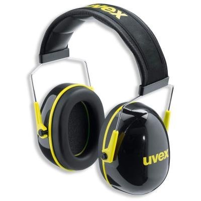 uvex K2 earmuffs / SNR: 32 dB(A) / low weight and compact size / extra-soft ear cushions