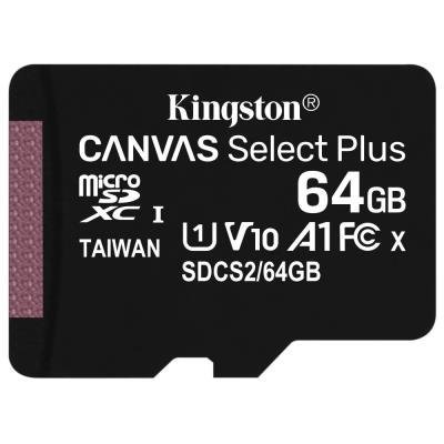 Paměťová karta Kingston Canvas Select Plus 64GB