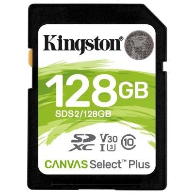 KINGSTON Canvas Select Plus 128GB SDXC / UHS-I / CL10