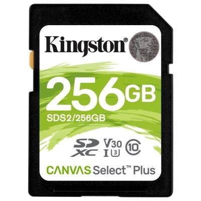 KINGSTON Canvas Select Plus 256GB SDXC / UHS-I / CL10