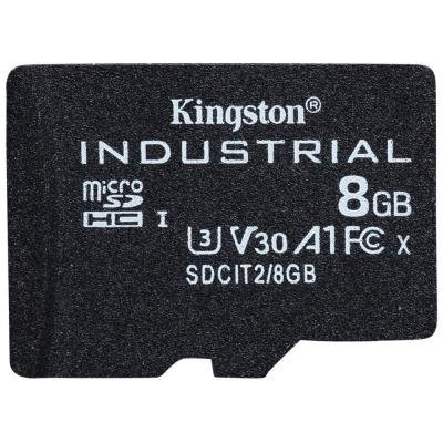 KINGSTON 8GB microSDHC / Industrial Temp / UHS-I / U3 / bez adaptéru
