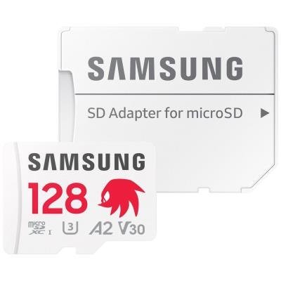 Samsung PRO Plus Sonic the Hedgehog microSDXC 128GB + SD adaptér