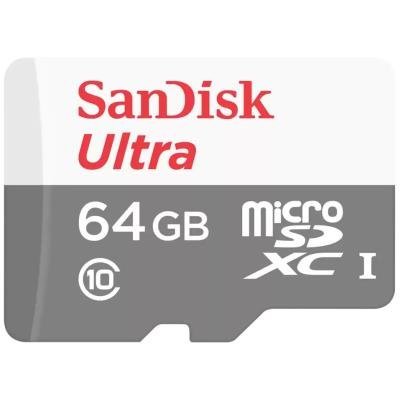 SanDisk Ultra 64GB microSDXC / CL10 UHS-I  / Rychlost až 100MB/s