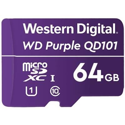 WD Purple MicroSDXC QD101 64GB 