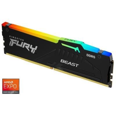 Kingston Fury Beast Black RGB EXPO 16GB DDR5 6000MT/s