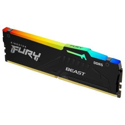 KINGSTON FURY Beast Black RGB XMP 32GB DDR5 6000MT/s CL40 / DIMM