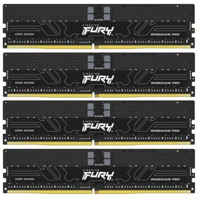 KINGSTON FURY Renegade Pro 128GB DDR5 4800MT/s / CL36 / DIMM / ECC Reg / Kit 4x 32GB