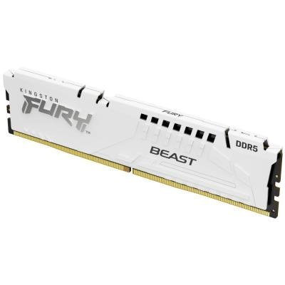 KINGSTON FURY Beast White XMP 32GB DDR5 6000MT/s / CL40 / DIMM /