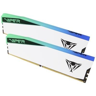 PATRIOT VIPER ELITE 5 WHITE RGB 32GB DDR5 7000MT/s / DIMM / CL38 / Kit 2x 16GB