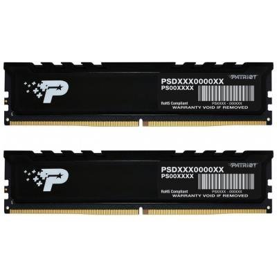 PATRIOT Signature Premium 32GB DDR5 5600MT/s / DIMM / CL46 / 1,1V / Kit 2x 16GB