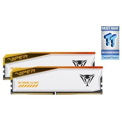 PATRIOT VIPER ELITE 5 TUF GAMING RGB HS 48GB DDR5 6600MT/s / DIMM / CL34 / 1,4V / Kit 2x 24GB