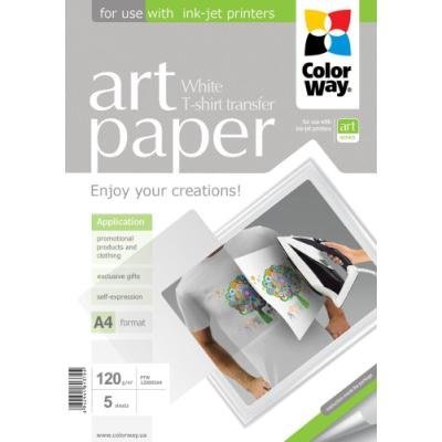 Fotopapír ColorWay Art Paper nažehlovací 5 ks