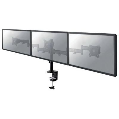 Neomounts Select  NM-D135D3BLACK / Flat Screen Desk mount (10-27") desk clamp/grommet / Black