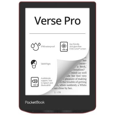 PocketBook 634 Verse Pro červená