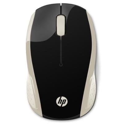 Myš HP 200 zlato - černá
