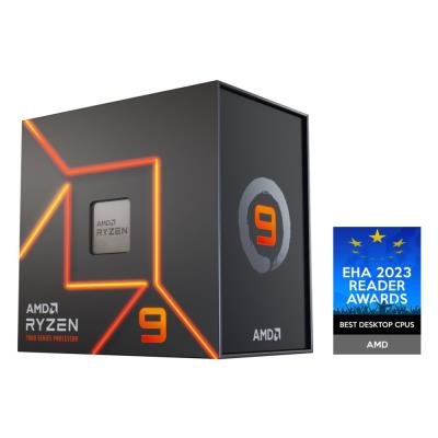 AMD Ryzen 9 7900X / LGA AM5 / max. 5,6GHz / 12C/24T / 76MB / 170W TDP / BOX bez chladiče