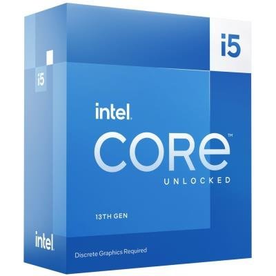 INTEL Core i5-13600KF / Raptor Lake / LGA1700 / max. 5,1GHz / 14C/20T / 24MB / 125W TDP / bez VGA / BOX