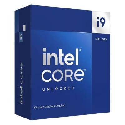 INTEL Core i9-14900KF / Raptor Lake R / LGA1700 / max. 6,0GHz / 8P+16E/32T / 36MB / 125W TDP / bez VGA / BOX