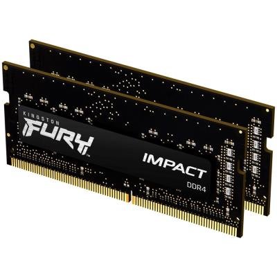 KINGSTON FURY Impact 16GB DDR4 2666MT/s / CL15 / SO-DIMM / KIT 2x 8GB 
