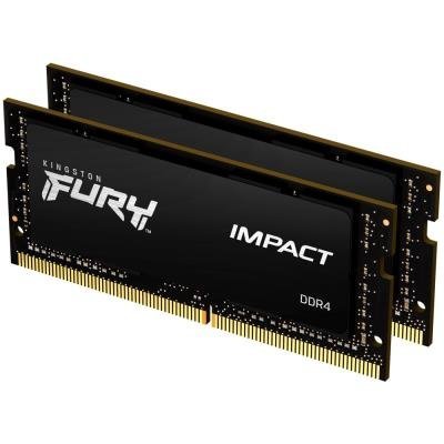 KINGSTON FURY Impact 32GB DDR4 2666MT/s / CL15 / SO-DIMM / KIT 2x 16GB