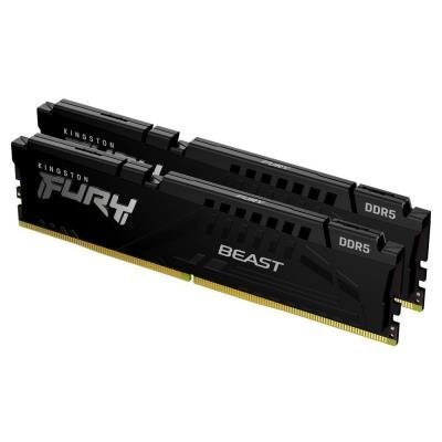 KINGSTON FURY Beast Black 16GB DDR5 4800MT/s / CL38 / DIMM / KIT 2x 8GB