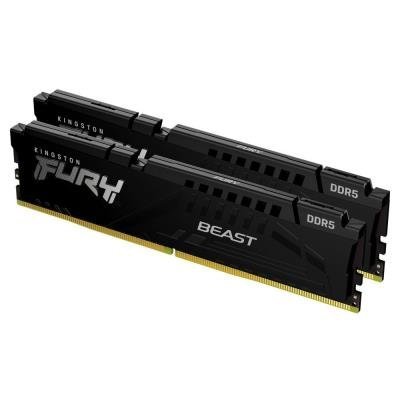 KINGSTON FURY Beast Black 64GB DDR5 5200MT/s / CL40 / DIMM / KIT 2x 32GB