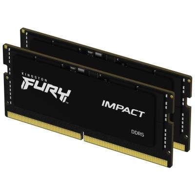 KINGSTON FURY Impact 16GB DDR5 4800MT/s / CL38 / SO-DIMM / KIT 2x 8GB