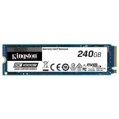 KINGSTON Data Center DC1000B 240GB SSD / Interní / M.2 PCIe NVMe Gen3 x4 / 3D TLC