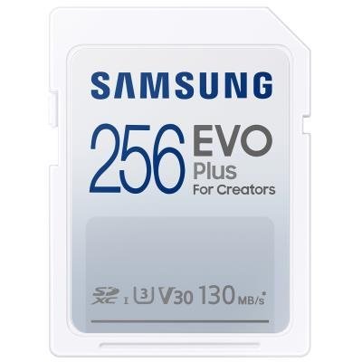 SAMSUNG EVO Plus SDXC 256GB / CL10 UHS-I U3 / V30 