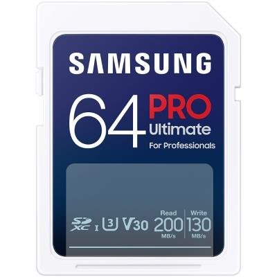 SAMSUNG PRO Ultimate SDXC 64GB / CL10 USH-I U3 / V30