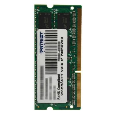 Operační paměť Patriot 4GB DDR3 1600MHz SO-DIMM