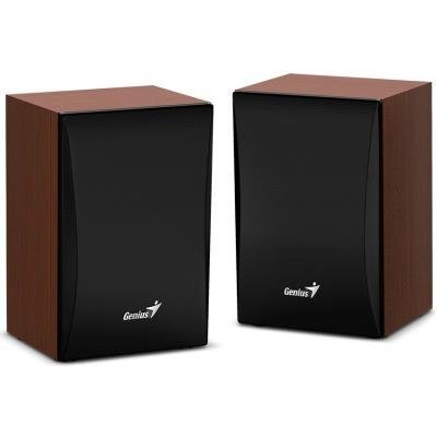 GENIUS speakers SP-HF380BT/ 2.0/ Bluetooth/ 3W/ wooden/ colour wood