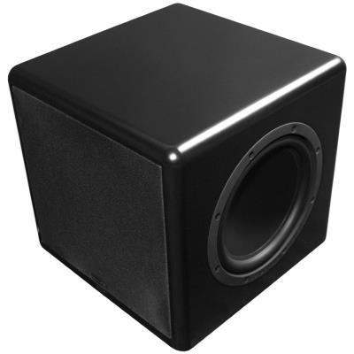 TRUAUDIO CSUB-8 - Compact powered subwoofer with 8" driver and 2 passive radiators, 150 W internal amplifier