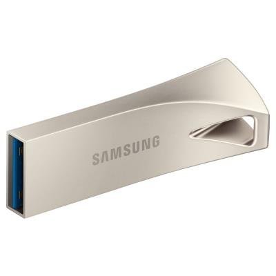 SAMSUNG Bar Plus USB 3.2 Flash Drive 64GB / USB 3.2 Gen 1 / USB-A / Metal / Champagne Silver