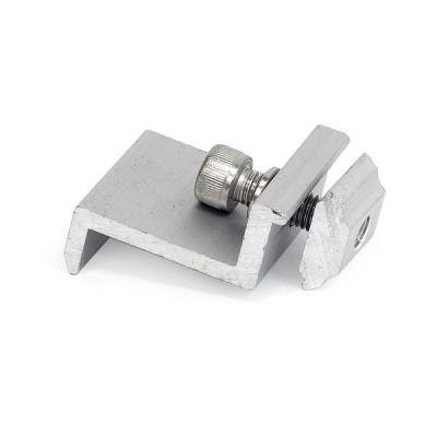 Aluminium module end clamps for framed modules (40mm)