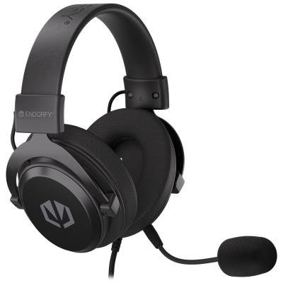 Endorfy headset Infra / drátový / s mikrofonem / USB / černý