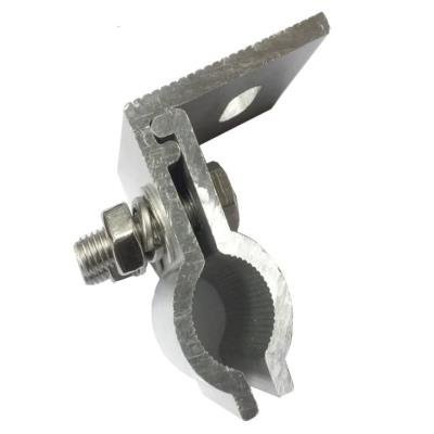 Clamps for solar panels for sheet metal roofs