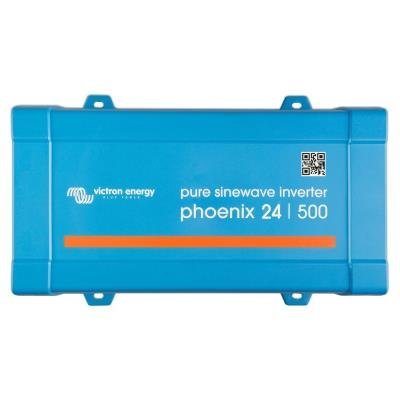 Inverter Victron Phoenix VE.Direct Schuko 24V/230V, 500VA (400W), pure sin