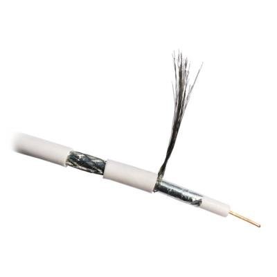 DATACOM Koaxiální kabel RG-6  (6,5mm/1,0mm) 75 Ohm  250m bílý