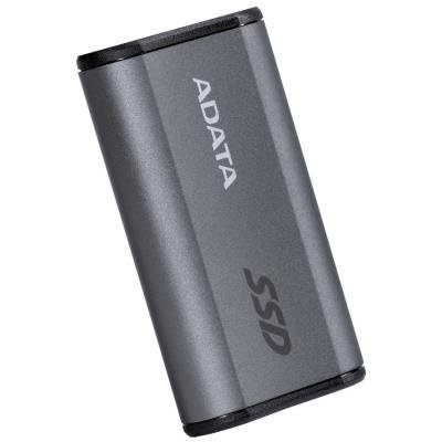 ADATA SE880 500GB SSD / Externí / USB 3.2 Type-C / 2000MB/s Read/Write / Titanium Grey - Rugged