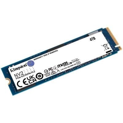 KINGSTON NV2 SSD 4TB / NVMe M.2 PCIe Gen4 / Interní / M.2 2280