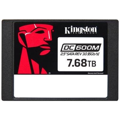 KINGSTON Data Center DC600M 7,68TB SSD / Enterprise / Interní / 2,5" / SATA III / 