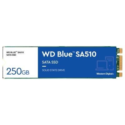 WD SSD BLUE SA510 250GB / WDS250G3B0B / M.2 SATA III / Interní / 2280