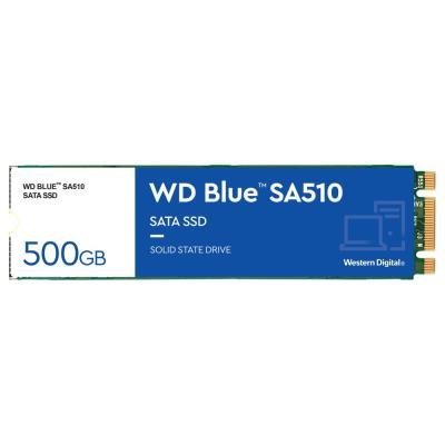 WD SSD BLUE SA510 500GB / WDS500G3B0B / M.2 SATA III / Interní / 2280