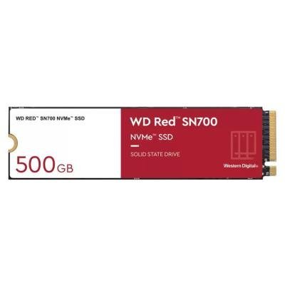 WD SSD RED SN700 500GB / WDS500G1R0C / NVMe M.2 PCIe Gen3 / Interní / M.2 2280
