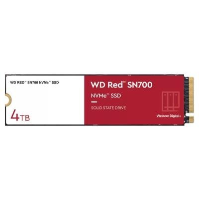 WD SSD RED SN700 4TB / WDS400T1R0C / NVMe M.2 PCIe Gen3 / Interní / M.2 2280