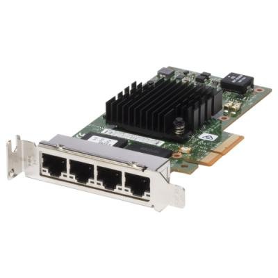 DELL Intel i350 QP/ 1GbE/ 4-portová síťová karta/ 1 gigabit/ PCIe / low profile / poloviční výška