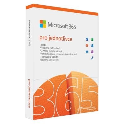 Microsoft Office 365 pro jednotlivce 1 rok - multijazyčná verze