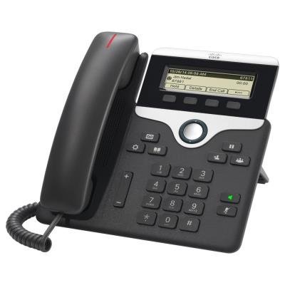 Cisco CP-7811-3PCC-K9 VoIP phone, 2x LAN, with display